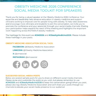 OM26 Social Media Toolkit Speakers Front Page