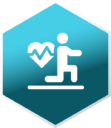 2026 Physical Activity Pillar Full Icon with Gradient
